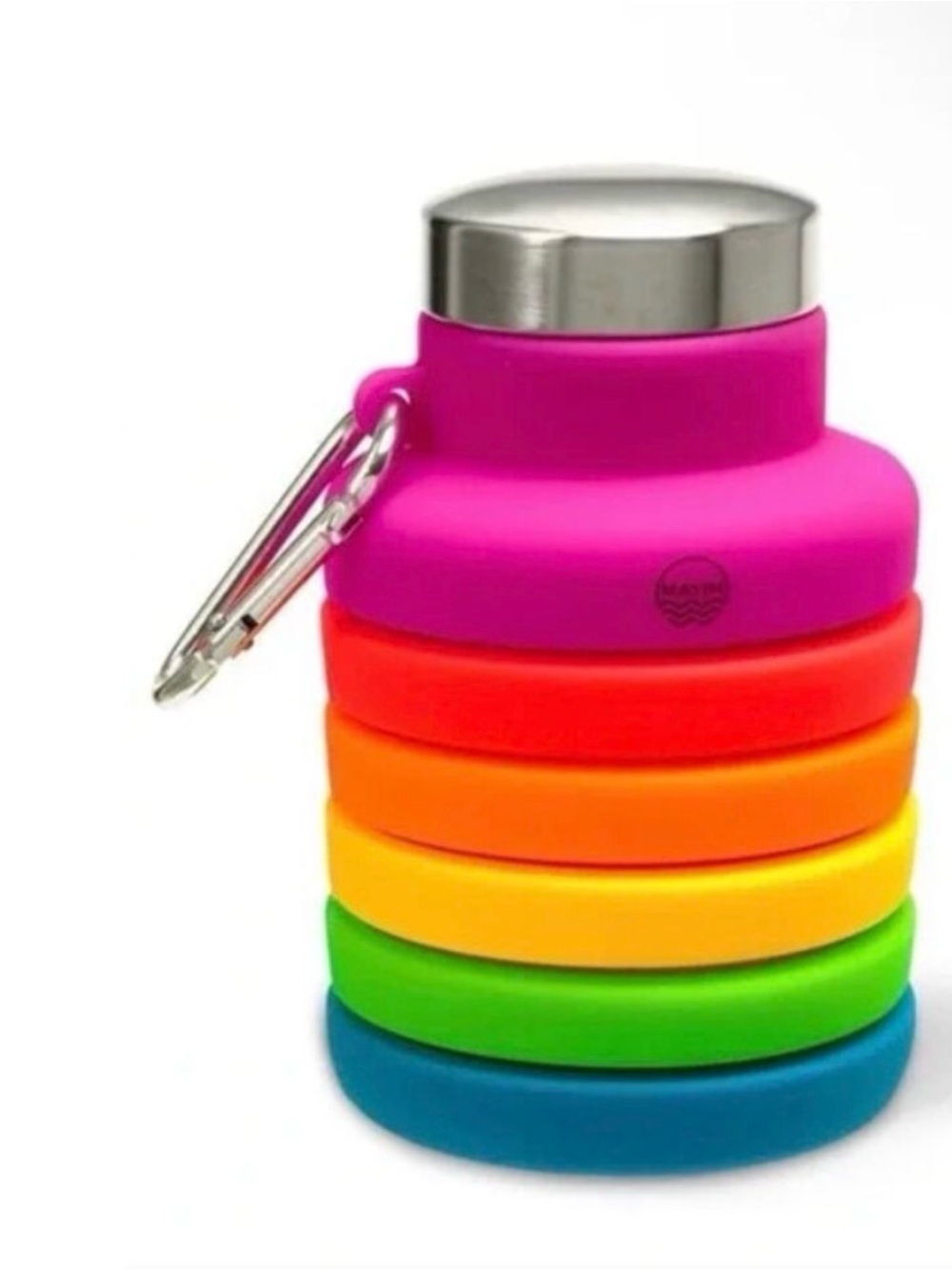 Free People X MAYIM Multicolor Collapsible Bottle in Neon NWOT